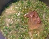 グリーンピースのポタージュ和風作り方1写真