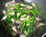豚肉とナスとニラの味噌炒め♪作り方6写真