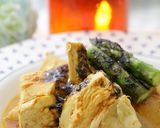 鶏肉と新玉ねぎの野菜ジュース煮込み作り方5写真