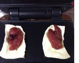 林檎×チーズ！クロワッサンたい焼き♪作り方6写真
