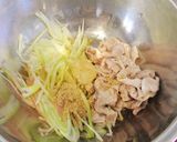 香味野菜たっぷりのしゃぶしゃぶ冷麺作り方3写真