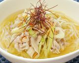 香味野菜たっぷりのしゃぶしゃぶ冷麺作り方5写真