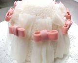 記念日にお人形の寿司ケーキ♡ウエディング作り方8写真