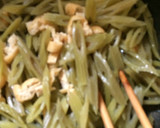 簡単、ふきと油揚げの煮物作り方2写真