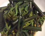 わらびの炊き込み御飯作り方8写真