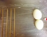 竹串でお花のゆで卵＊キャラ弁おかずに＊作り方4写真