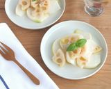 冬野菜を味わう♪かぶと蓮根の白いマリネ作り方5写真