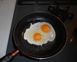 お弁当にピッタリ、味付けハムエッグ♪作り方1写真