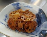 揚げずにヘルシー！れんこんチップス作り方5写真