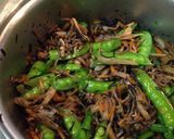 我が家の味☆砂糖えんどうとひじきの煮物作り方5写真