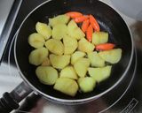 人参とじゃがいものしょうゆ風味グラッセ♫作り方4写真