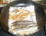 パパの焼きのどくろ&めざし作り方2写真