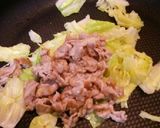 ♡豚肉とキャベツのオイスター炒め♡作り方4写真