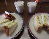 2色サンドイッチ作り方10写真