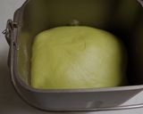 ホームベーカリーで☆抹茶あんぱん♪作り方1写真