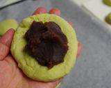 ホームベーカリーで☆抹茶あんぱん♪作り方3写真