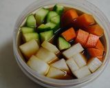 北海道の味☆めんみで野菜漬け♪作り方2写真