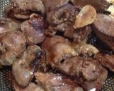 若鶏肝の塩麹焼き作り方3写真