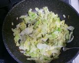 キャベツとたまごで朝食を作り方1写真