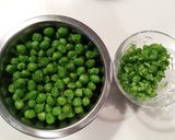 *グリーンピースの香り豊かなお豆ご飯*作り方3写真