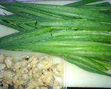 ネギとあさりのサッと煮作り方1写真