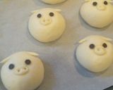 ブーブー（´ 3｀)おやつチョコパン作り方6写真