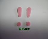 キャラ弁*にんじんを持ったうさぎちゃん作り方2写真