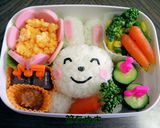 キャラ弁*にんじんを持ったうさぎちゃん作り方13写真