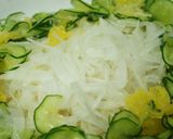 夏みかんで爽やかさUP！サラダ風冷麺♪作り方6写真