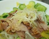 夏みかんで爽やかさUP！サラダ風冷麺♪作り方8写真