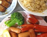 くーまん弁当でふよ〜♪作り方1写真