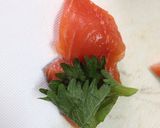 居酒屋風とろ〜りチーズと大葉の銀鮭フライ作り方3写真