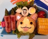 ジバニャン弁当…♩作り方2写真