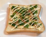✿大葉明太子チーズのホットサンド✿作り方1写真