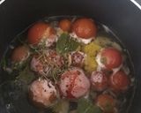 ローズマリーとプチトマトのパスタ作り方2写真