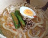冷凍うどんで簡単☆白☆担々うどん作り方4写真