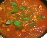 プチプチ食感♪もち麦入りミネストローネ作り方5写真