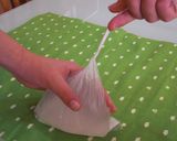 ポリ袋で作る離乳食　５倍がゆ作り方6写真
