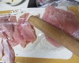安価で豪華♪ムネ肉クロックムッシュ風カツ作り方3写真