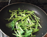 ほうれん草の塩炒め作り方2写真