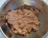 カフェごはん♪ふわっとろ鶏つくね丼作り方4写真