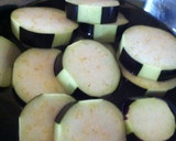 簡単茄子のはさみ焼き★甘辛醤油だれ作り方1写真