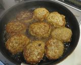 カフェごはん♪ふわっとろ鶏つくね丼作り方11写真