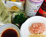 簡単＆絶品♡ひき肉と筍の甘辛そぼろ丼♪作り方1写真