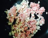 簡単&絶品♡ひき肉と筍の甘辛そぼろ丼♪作り方3写真