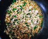 簡単&絶品♡ひき肉と筍の甘辛そぼろ丼♪作り方5写真