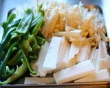 豚肉と長芋の炒め物作り方1写真