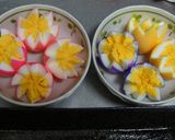 お家デコ☆ゆで卵で爽やかな蓮の花作り方4写真