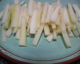 セロリと桜エビのきんぴら作り方1写真