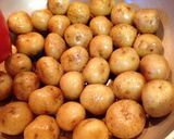 新ジャガの揚げ煮作り方1写真